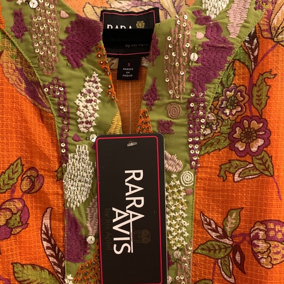 SALE 🎉 Rara Avis BY Iris Apfel Caftan Dress Sz Small - Picture 5 of 8